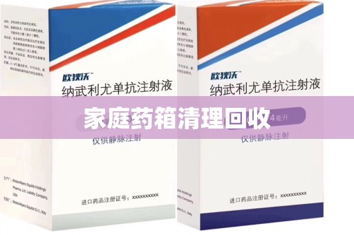 南昌家庭药箱清理回收